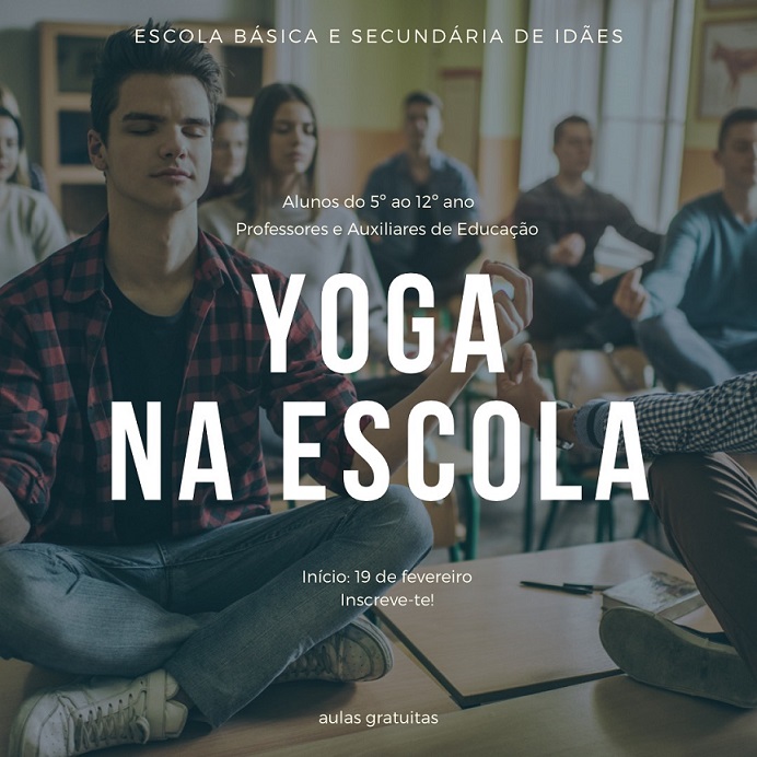 Yoga na escola - Inscrições grátis 