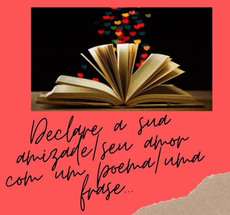 "Põe o teu coração a escrever..."