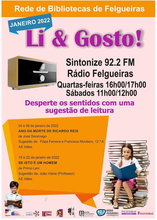 Rede de Bibliotecas de Felgueiras - Atividade Li e Gosto!