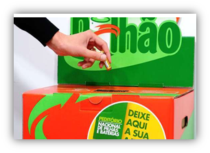 Recolha de pilhas na Escola