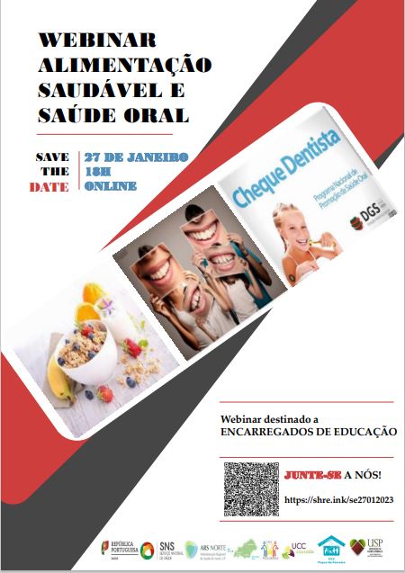 Webinar "Alimentação Saudável e Saúde Oral"