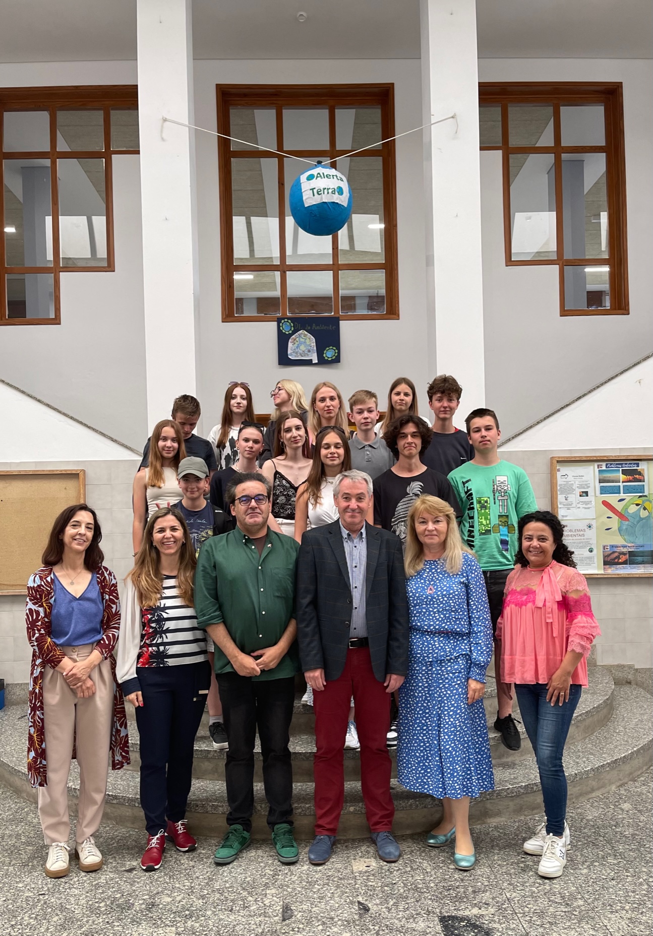 Intercâmbio com escola da Polónia