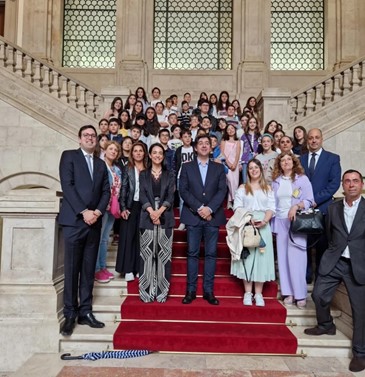 Visita à Assembleia da República