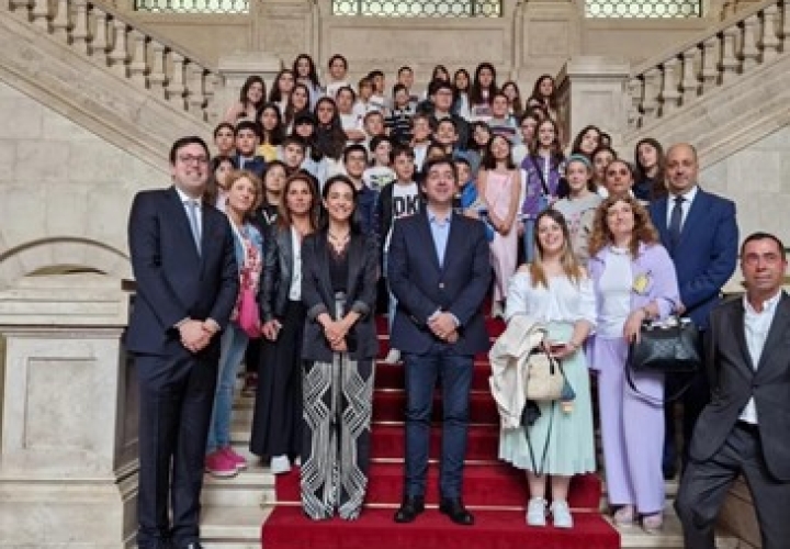 Visita à Assembleia da República