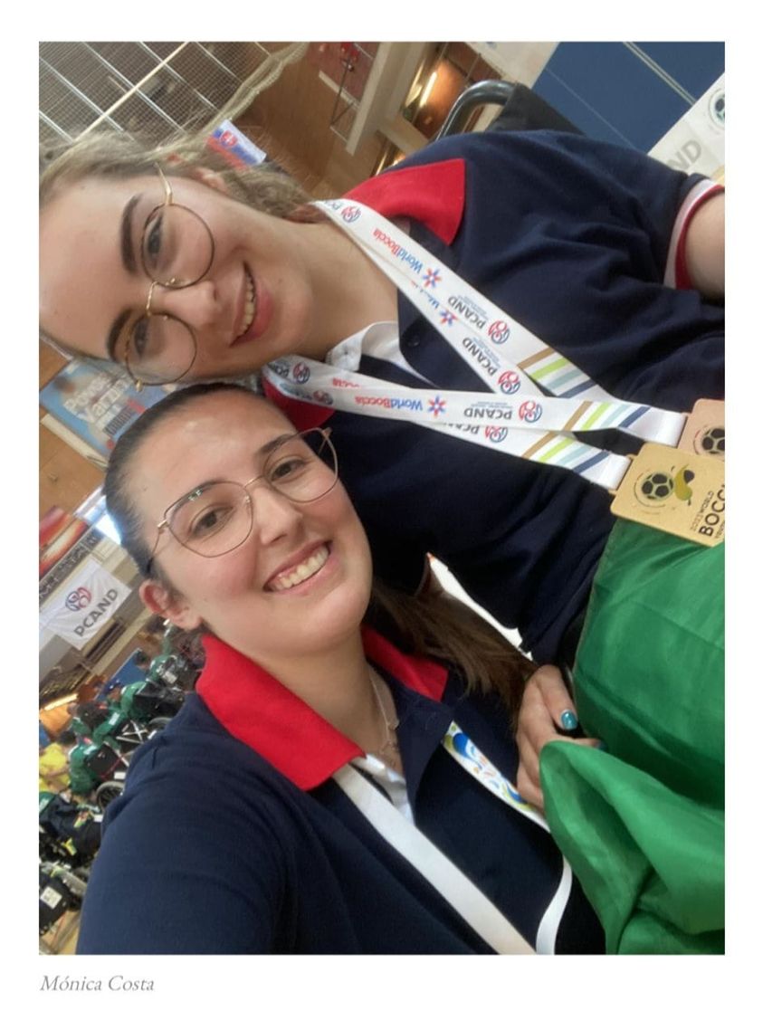 Mónica Costa, sagra-se Campeã do Mundo de Boccia