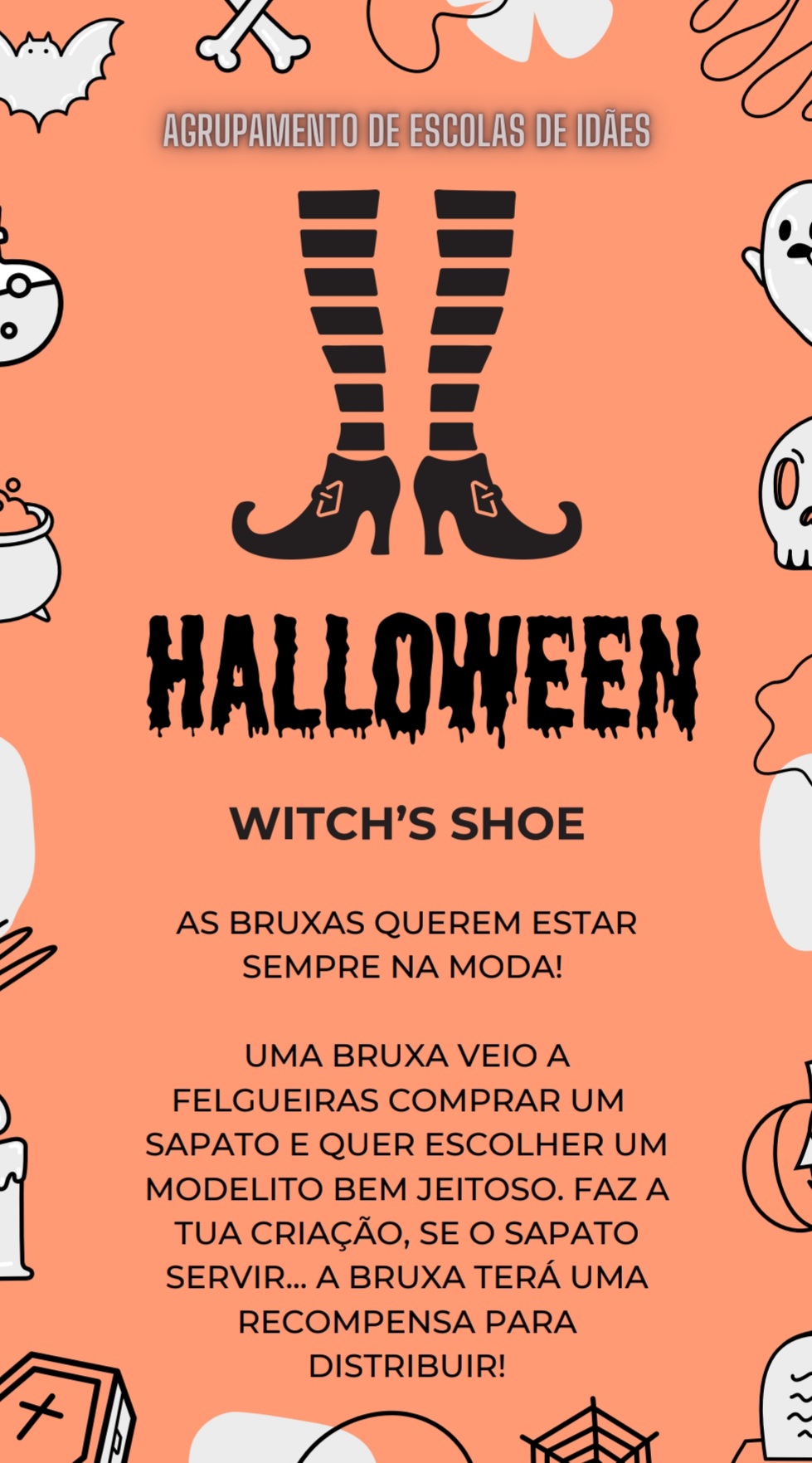  Concurso "Witch's Shoe" - Alunos do 1º ciclo 