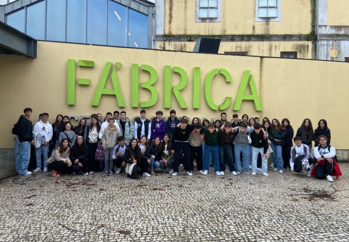 Visita de estudo à Fábrica Centro Ciência Viva