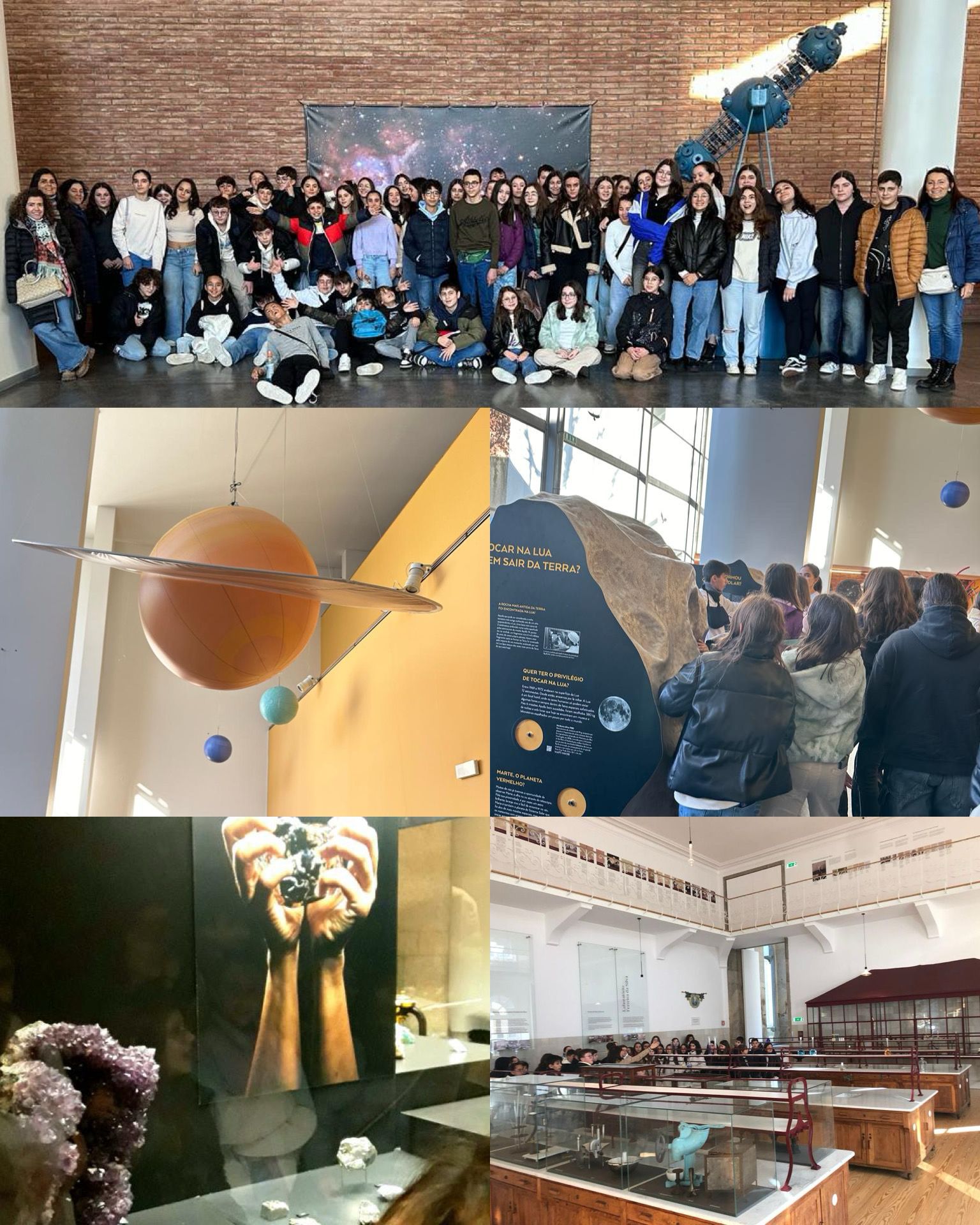 7º Anos em Visita de Estudo ao Museu de História Natural e da Ciência da UP e Planetário