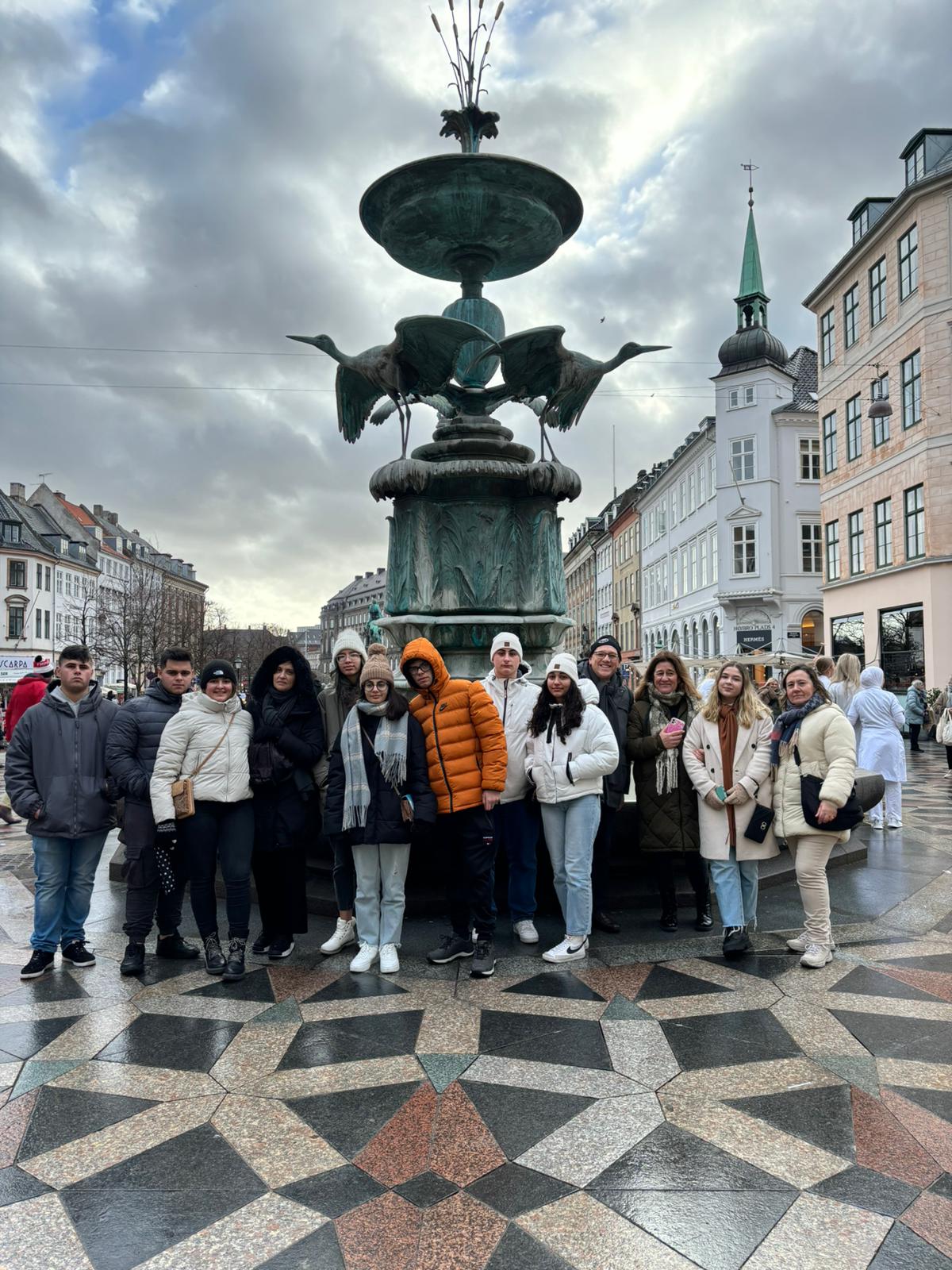 Alunos do Ensino Profissional visitam Copenhaga