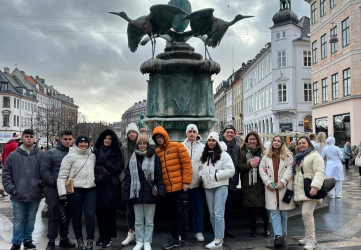 Alunos do Ensino Profissional visitam Copenhaga