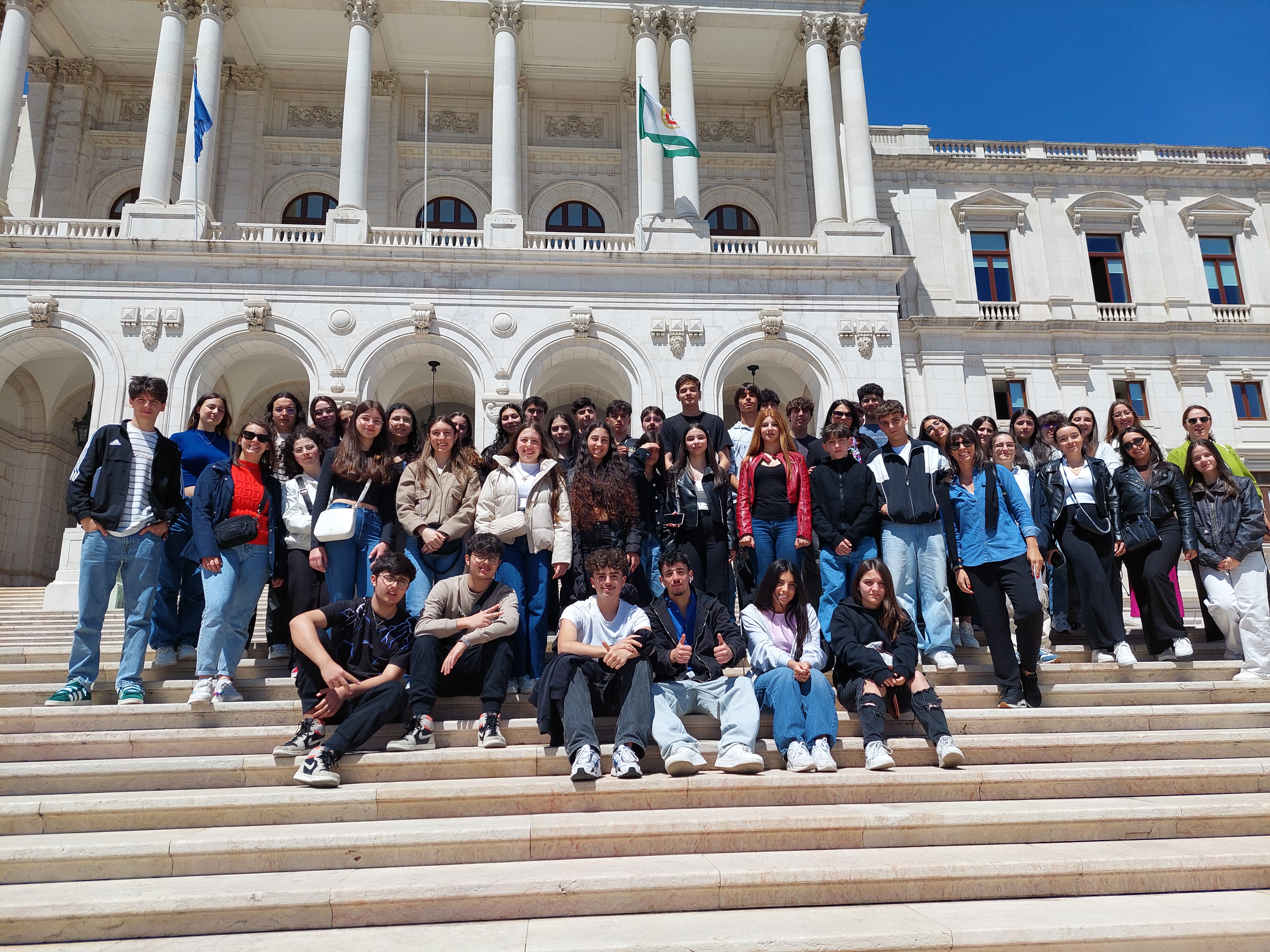 Visita de estudo a Lisboa - Projeto Parlamento dos Jovens