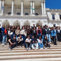 Visita de estudo a Lisboa - Projeto Parlamento dos Jovens