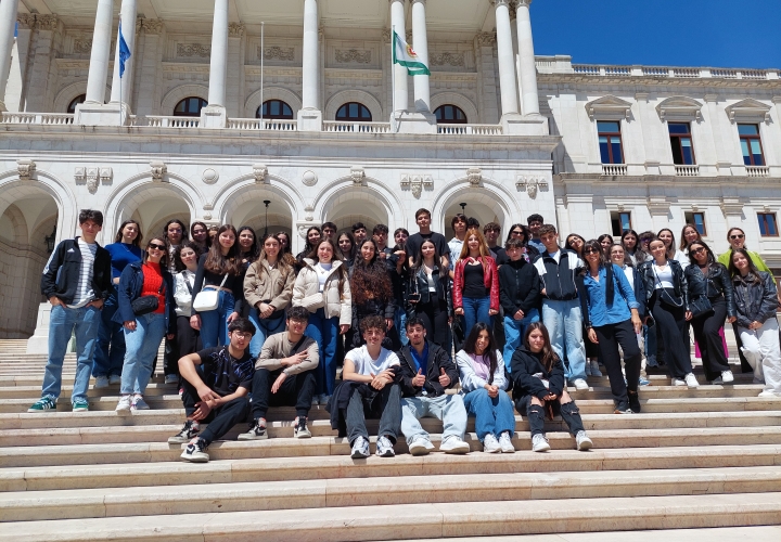 Visita de estudo a Lisboa - Projeto Parlamento dos Jovens