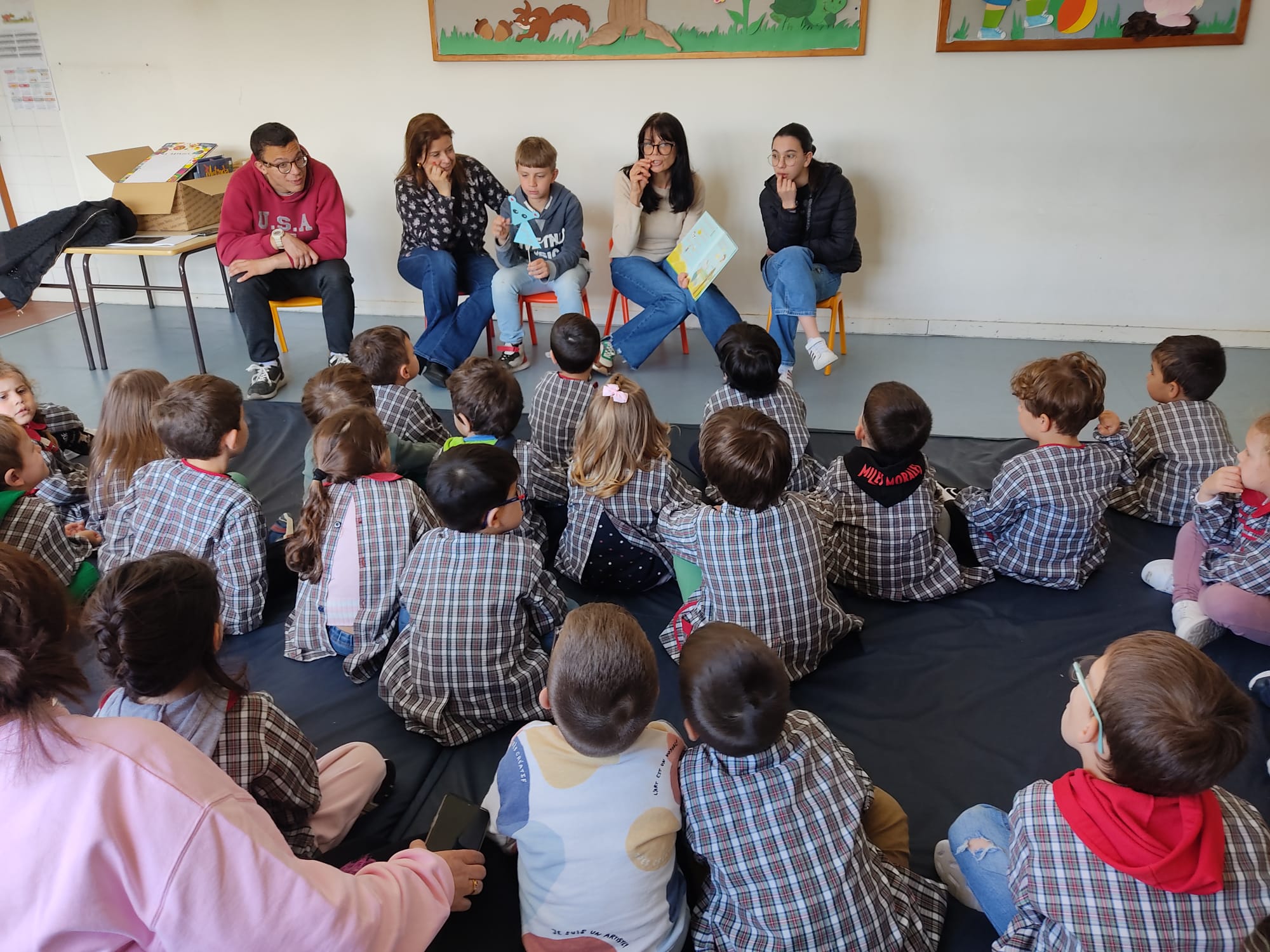 Alunos do CAA em ação!