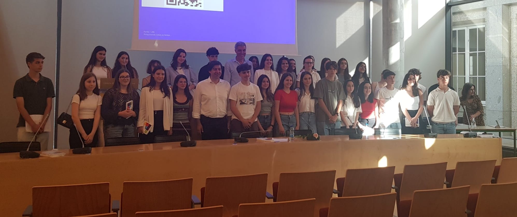 1ª sessão ordinária da Assembleia Municipal Jovem de Felgueiras