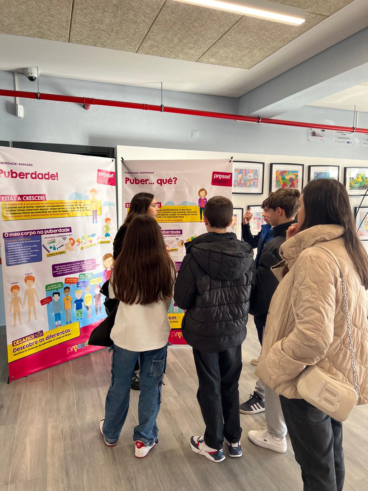 Presse Paper na Escola