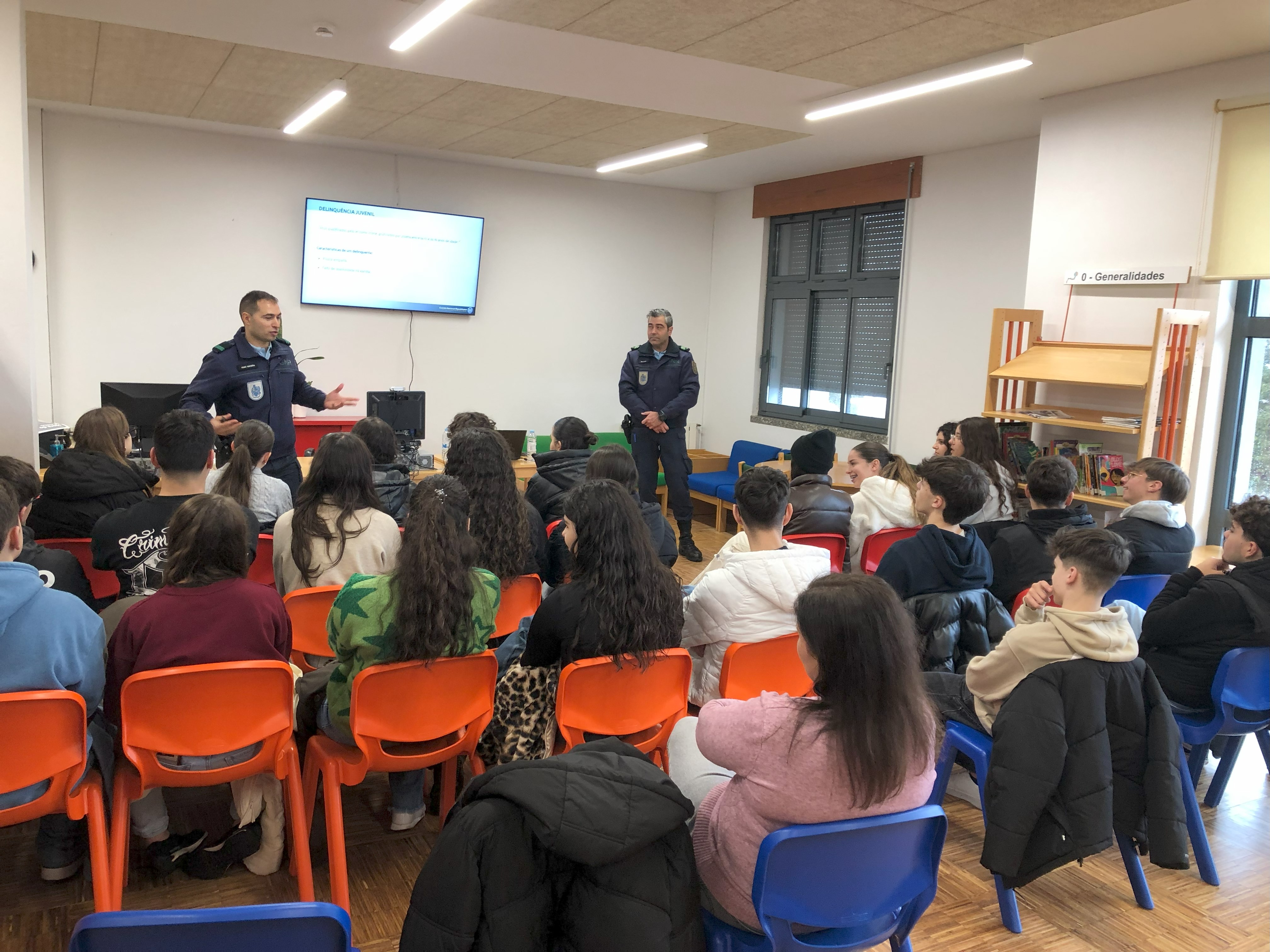 Sessões de Sensibilização – Delinquência Juvenil e Prevenção à Violência