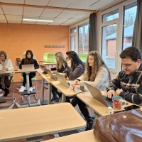 Reunião de trabalho do Projeto Green & Tech Erasmus em Libramont, Bélgica   