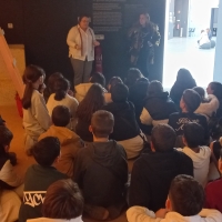 Fomos ao teatro e ao Centro de Interpretação do Românico!