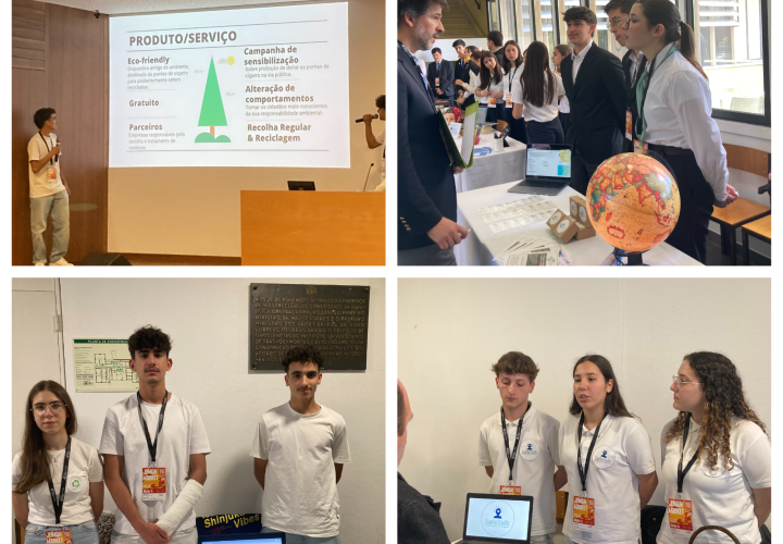 Alunos do Curso de Turismo do 11º marcam presença na Junior Market