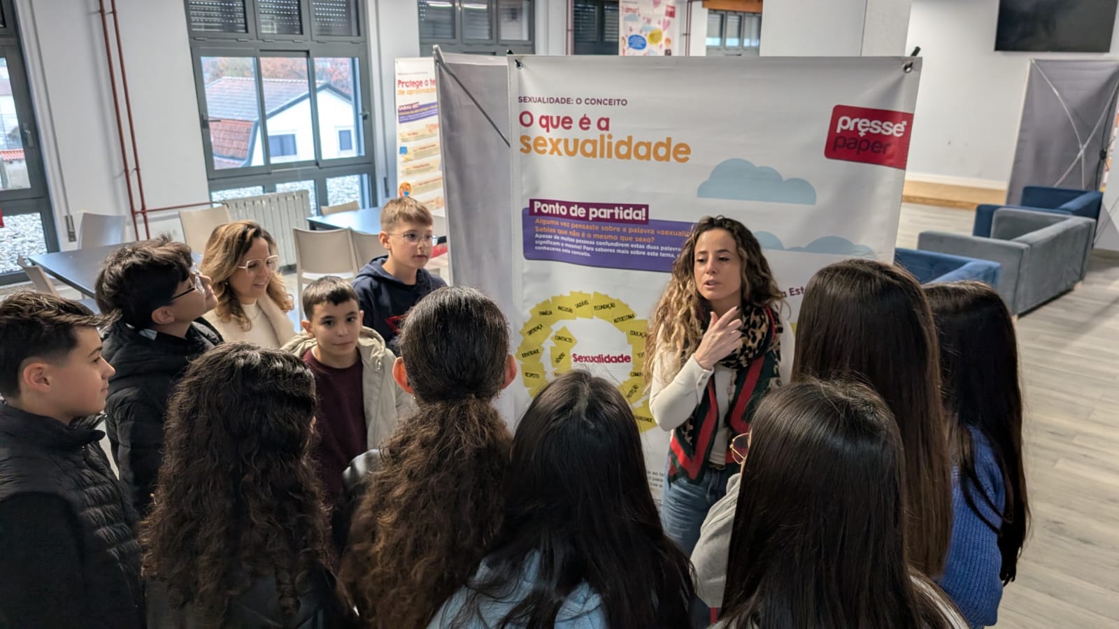 Atividade de Educação para a Saúde dinamiza reflexão sobre sexualidade no 7.º ano